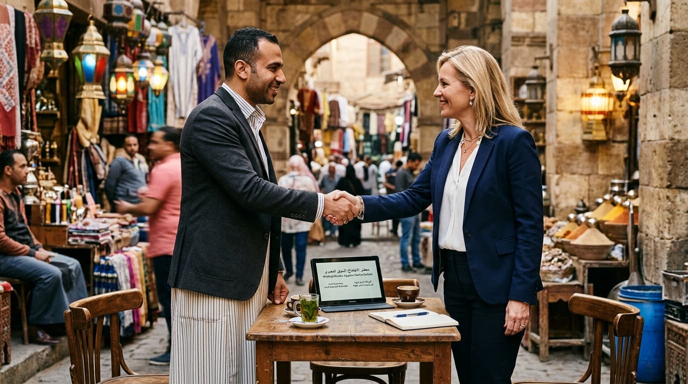 عربي/إنجليزي وخبرة محلية